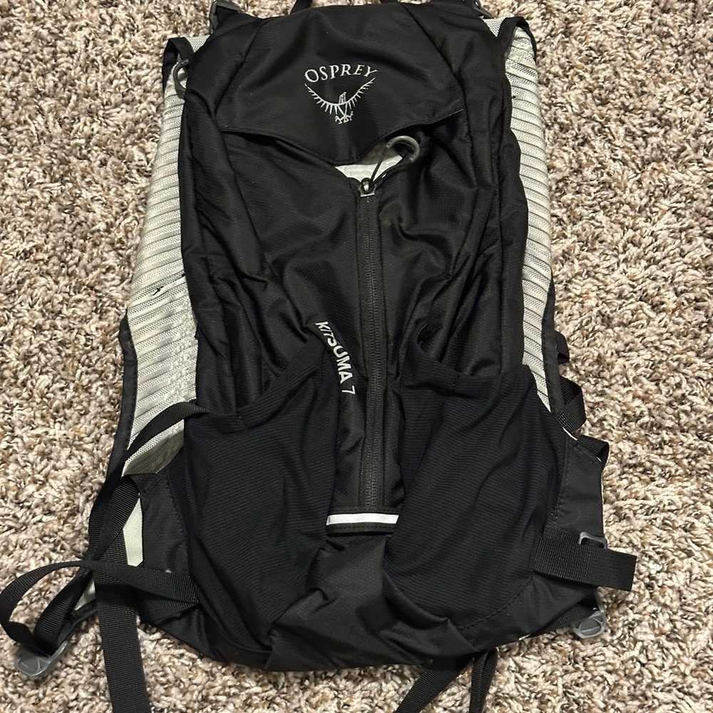 Osprey Black and Gray Backpack